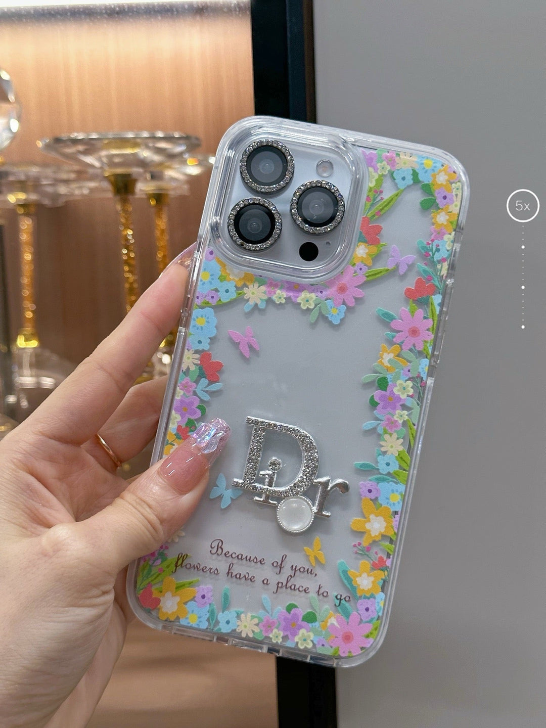 CD flower Edition Iphone Cover