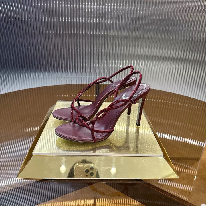 famous brand rene covila heel