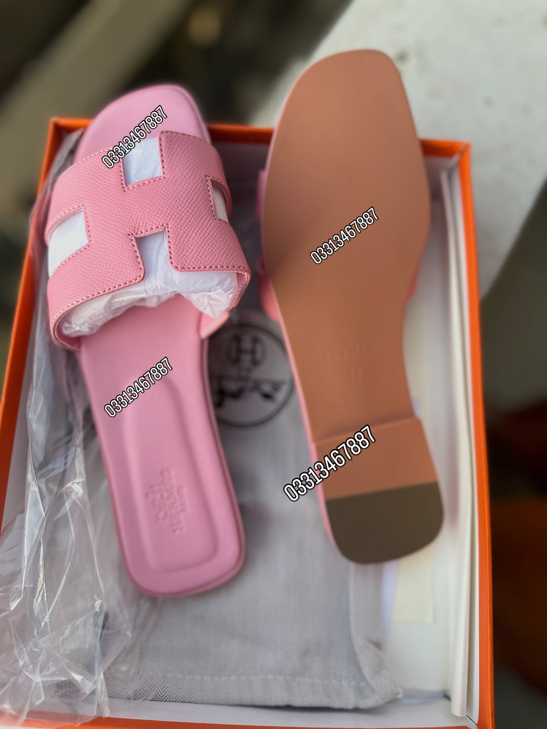 Hermes slipper