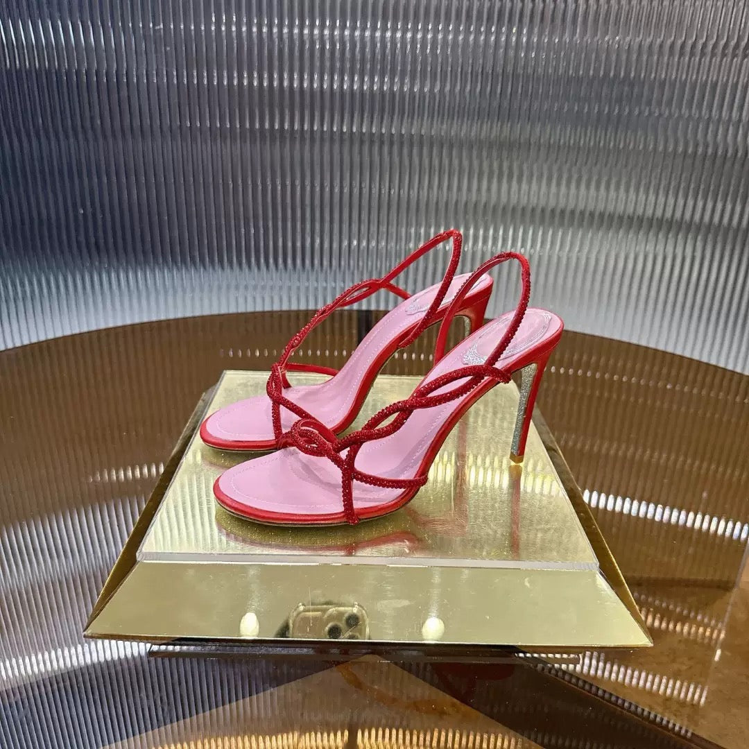 famous brand rene covila heel