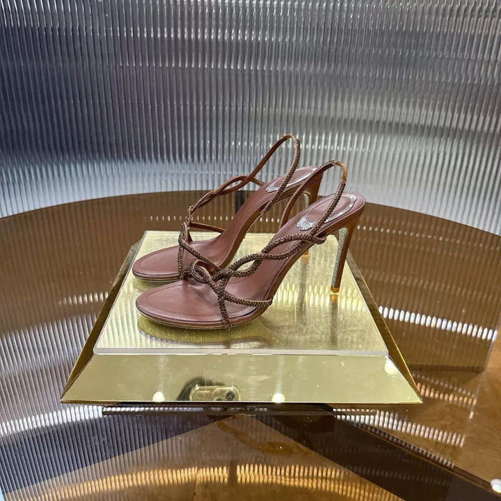 famous brand rene covila heel