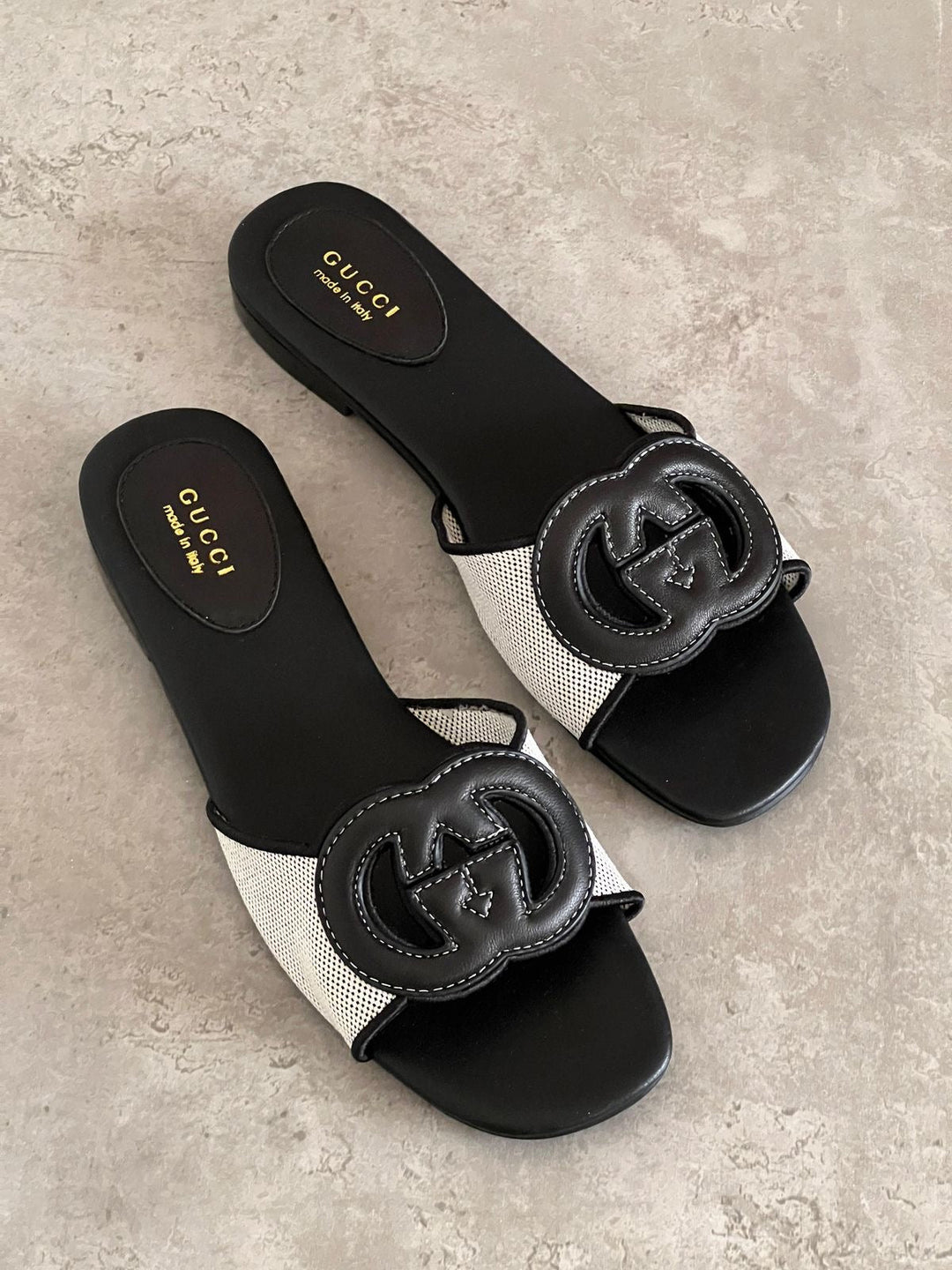 guci famous brand slipper