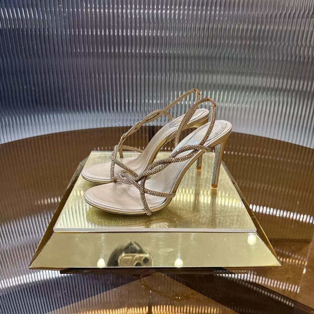 famous brand rene covila heel