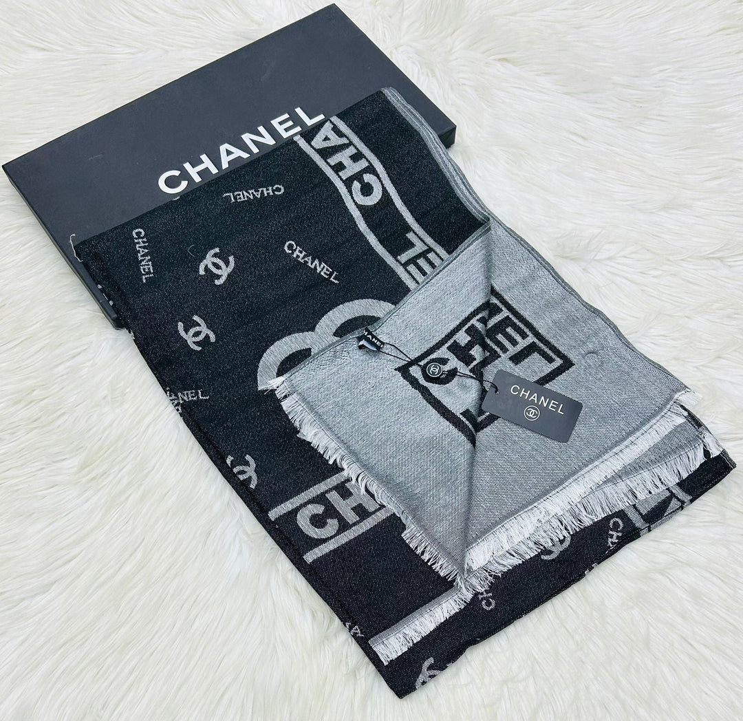 Chanl pashmina scarf
