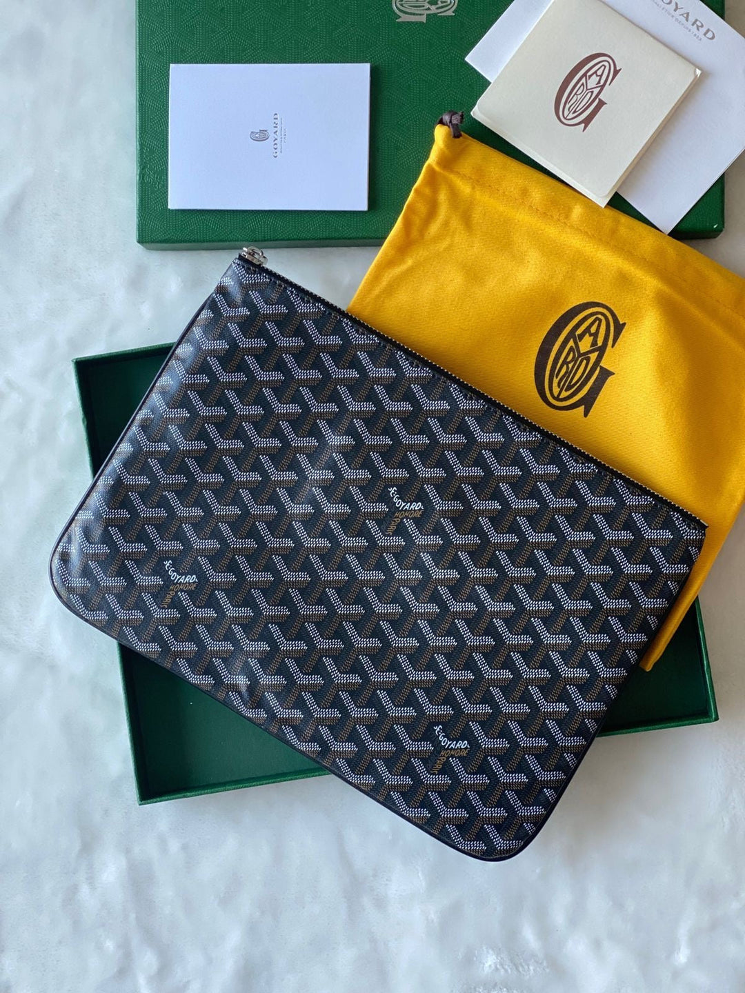 Goyard laptop sleeve