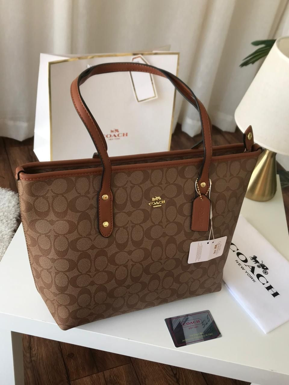 Coach tote bag