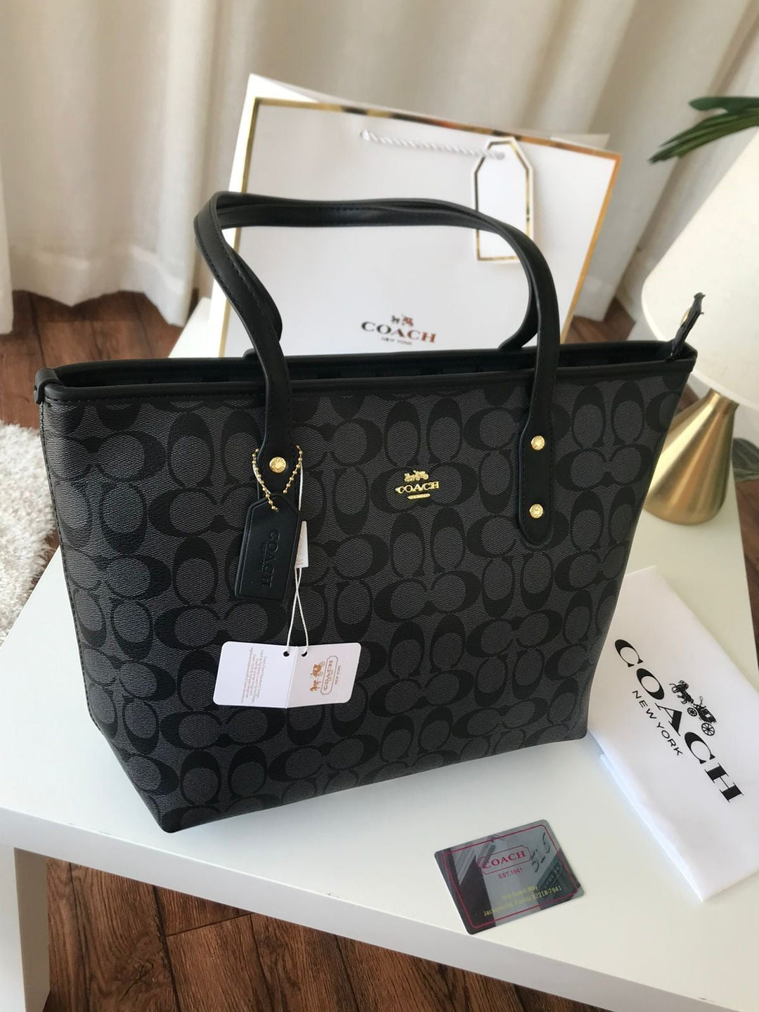 Coach tote bag
