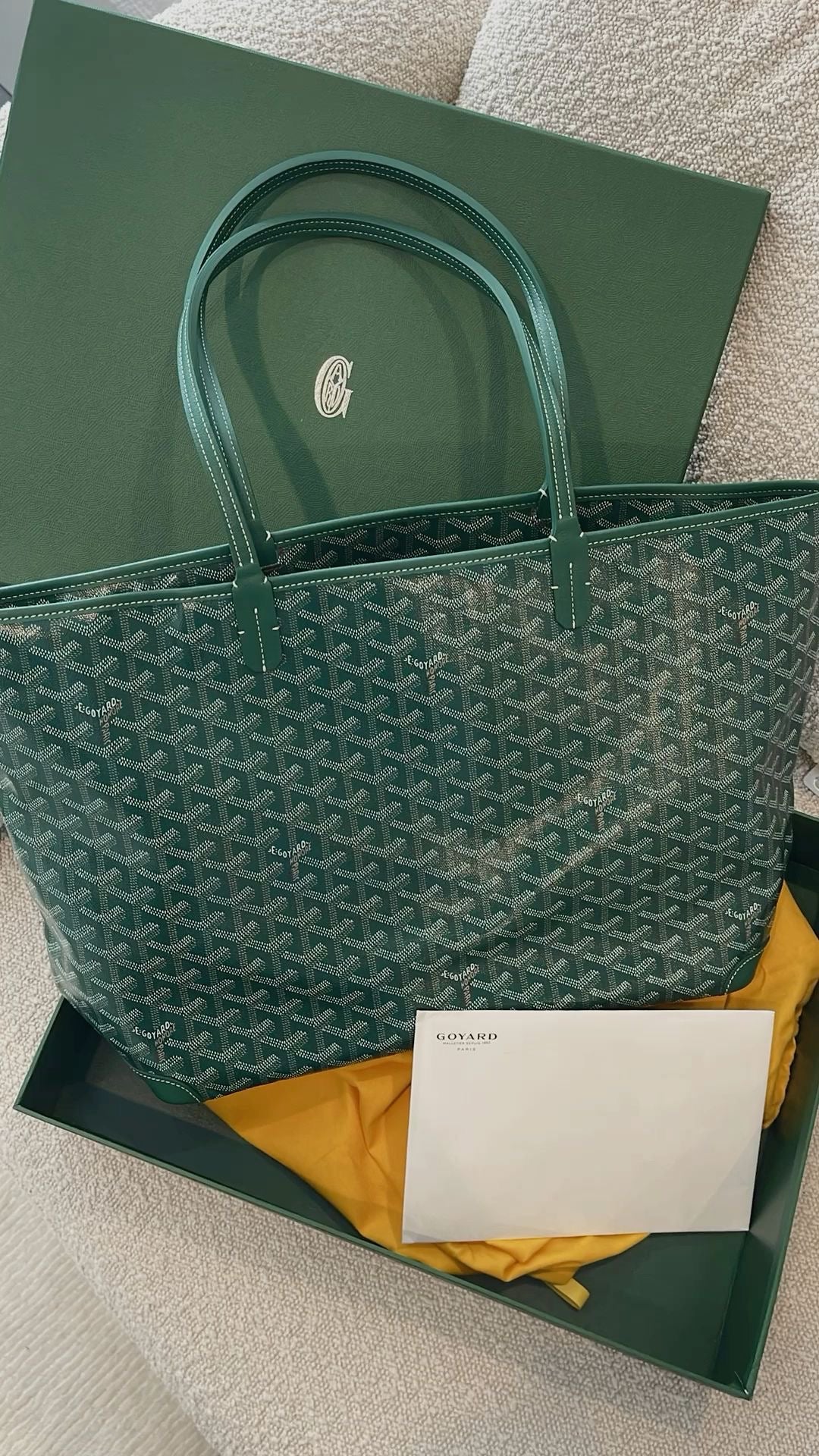 Goyard artois handbag