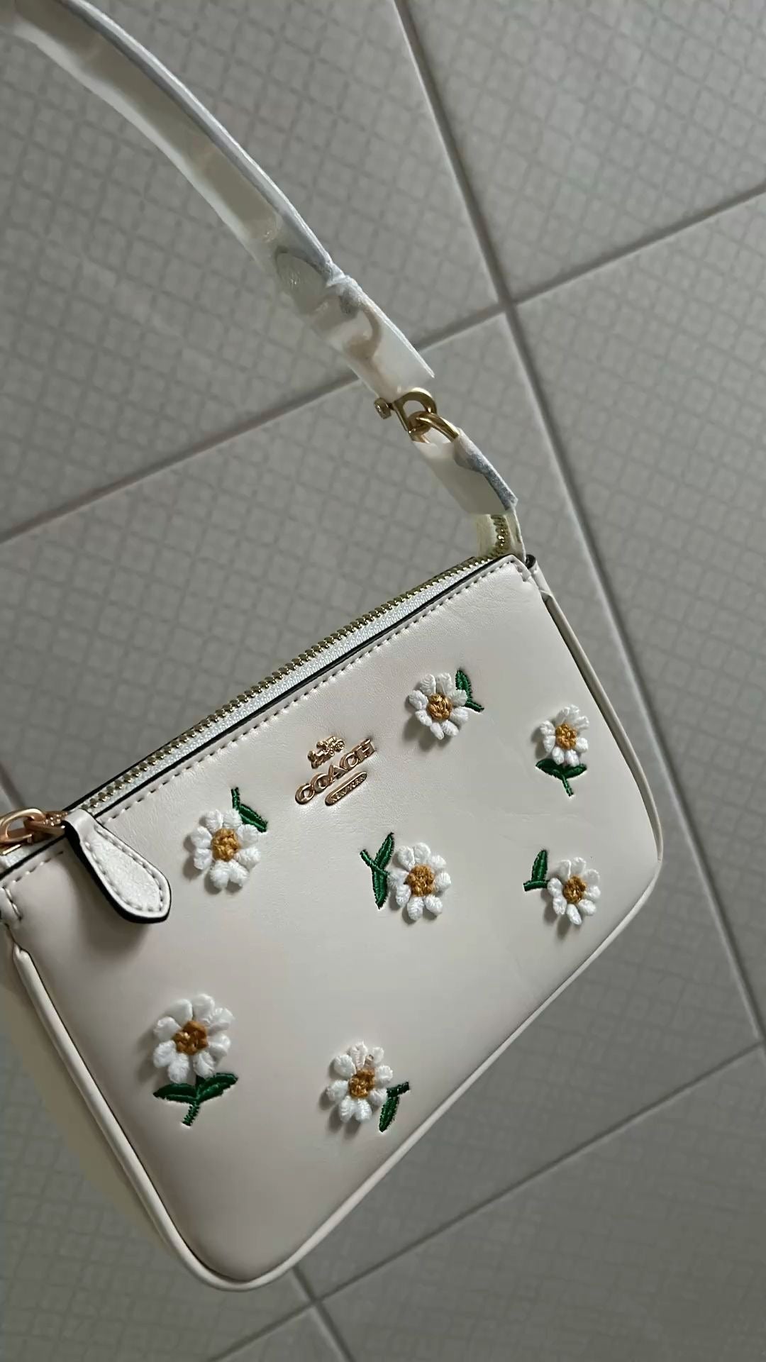 Coach flower bag